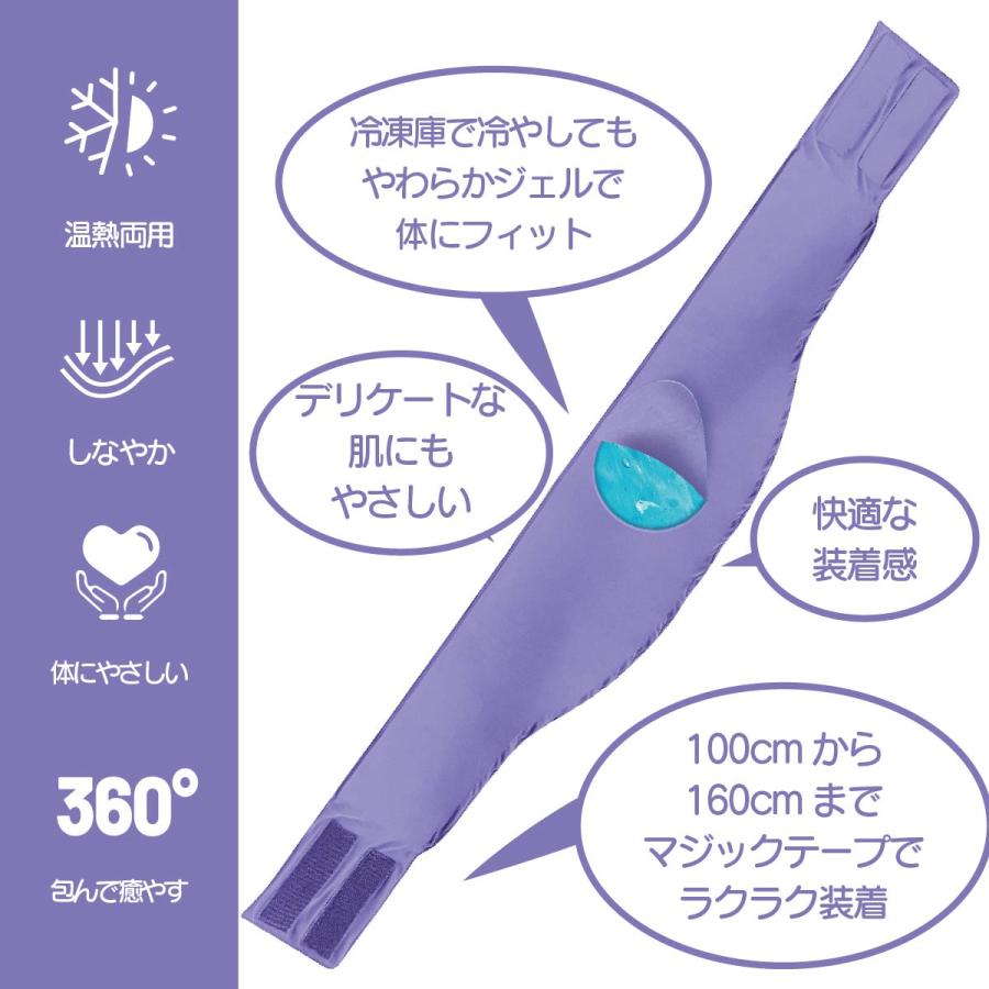 ◇【公式】(腰用) Kingworth 冷温両用 アイシングサポーター ジェル