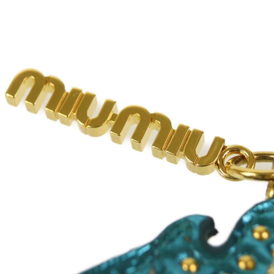 鑑定のたくみ堂 ヤフー店のミュウミュウ Miumiu キーリング キーホルダー バレリーナモチーフ ブルー クリスタル 中古a ならyahoo ショッピング ランキングや口コミも豊富なネット通販 更にお得なpaypay残高も スマホアプリも充実で
