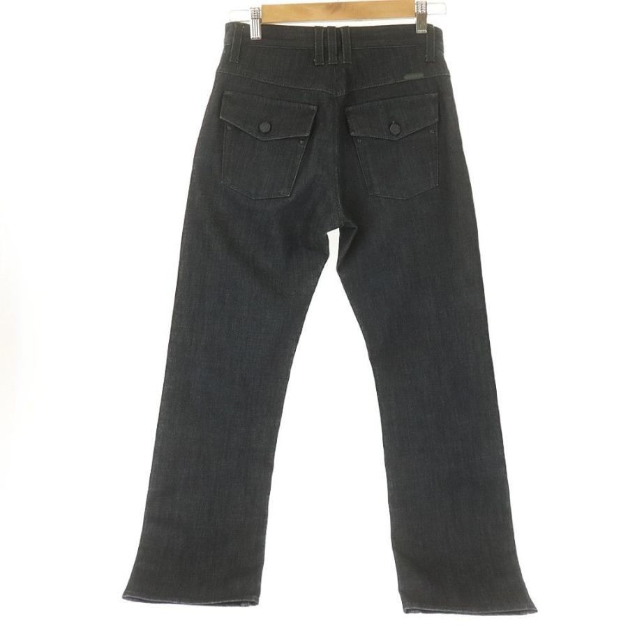 グッチ GUCCI デニムパンツ サイズ44 メンズ ネイビー 中古AB 253340 