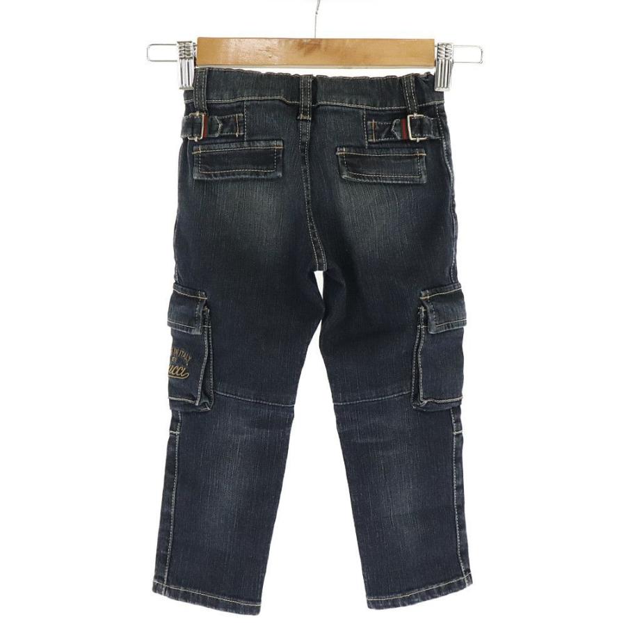 グッチ GUCCI キッズ デニムパンツ サイズ2 子供用 中古AB 262191 