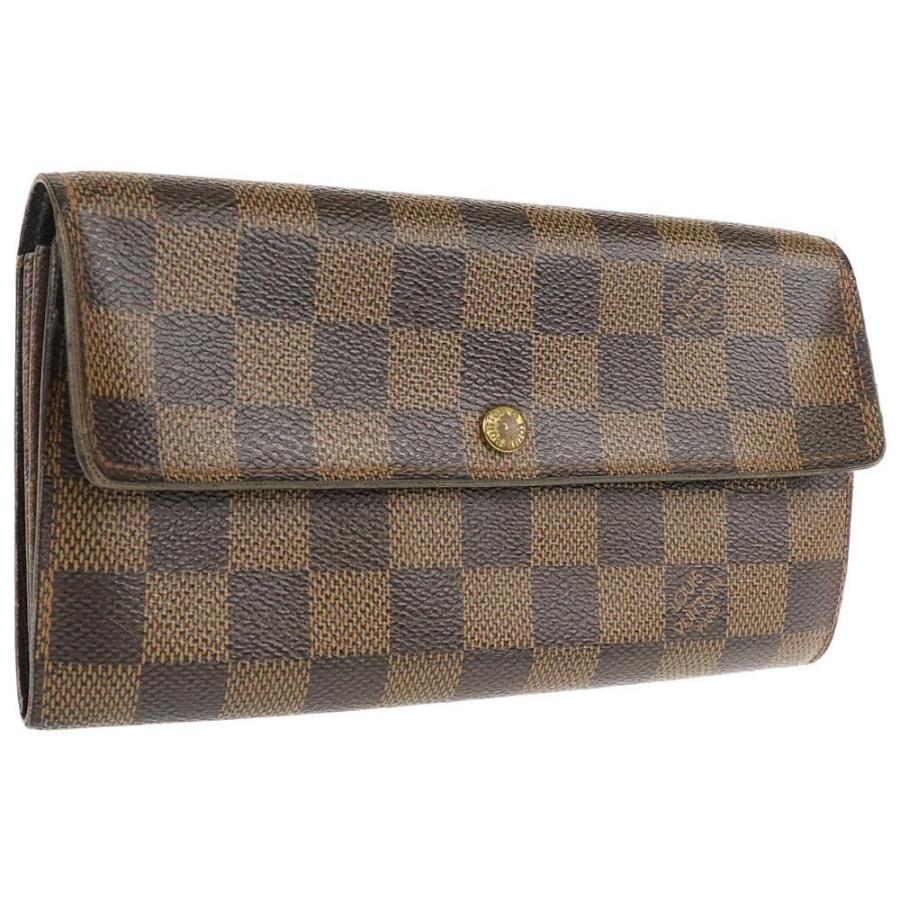ルイヴィトン Louis レディースファッション Vuitton 二つ折り長財布 ポルトフォイユ ポルトフォイユ サラ サラ N ダミエ