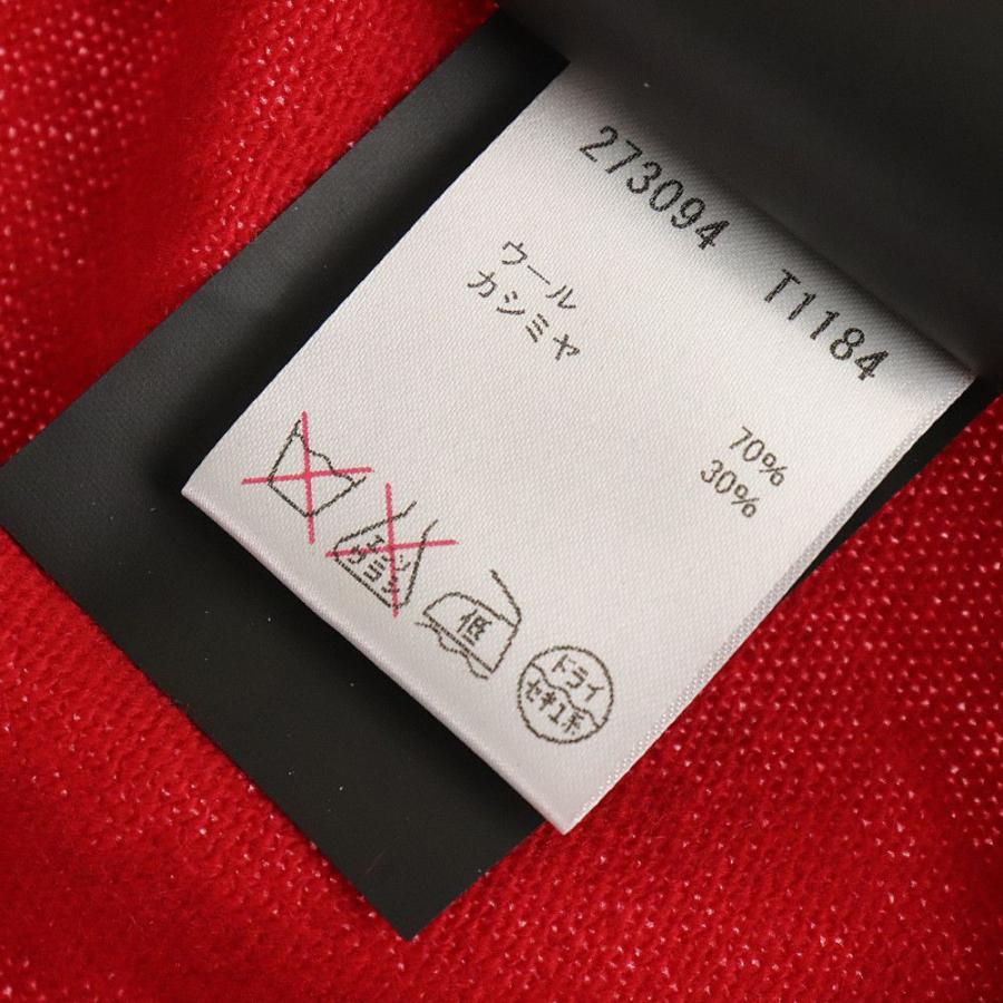 バレンシアガ BALENCIAGA ニット 長袖 レディース サイズ34 レッド 