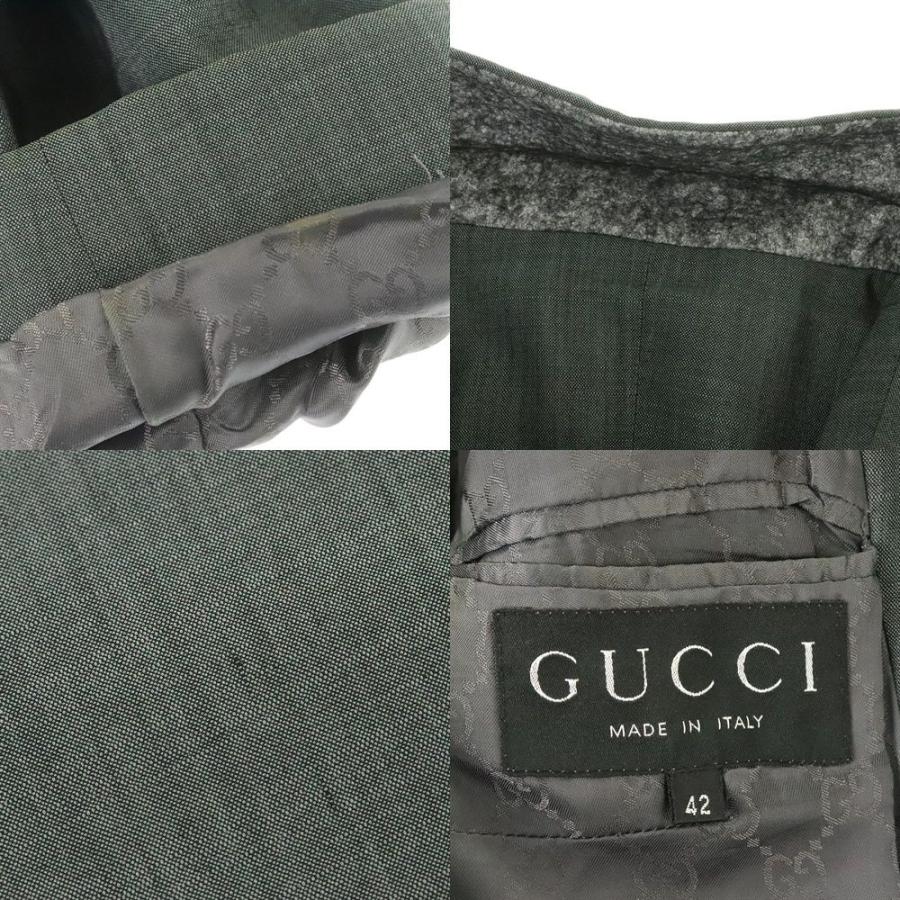 GUCCI グッチ セットアップスーツ レディース サイズ42 グレー GUCCI グッチ セットアップスーツ レディース サイズ42 グレー