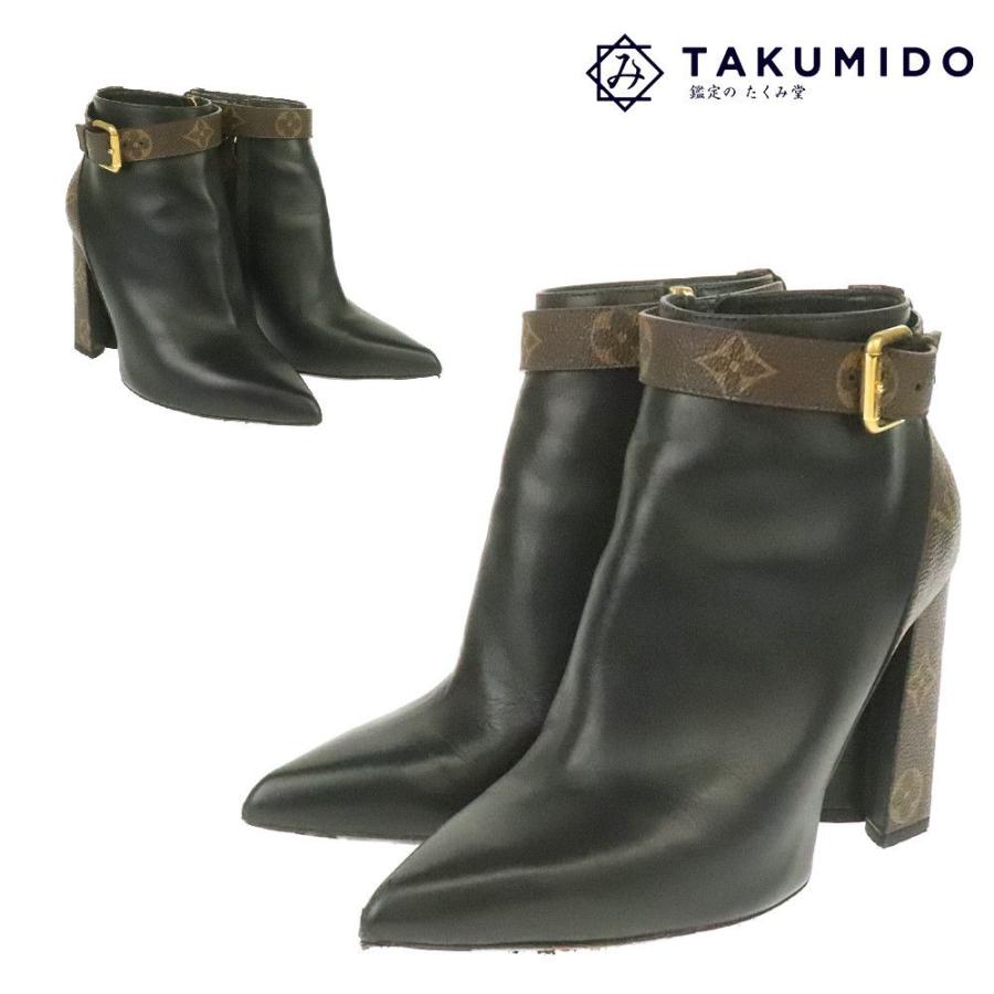 ルイヴィトン LOUIS VUITTON ショートブーツ サイズ37 約24cm  