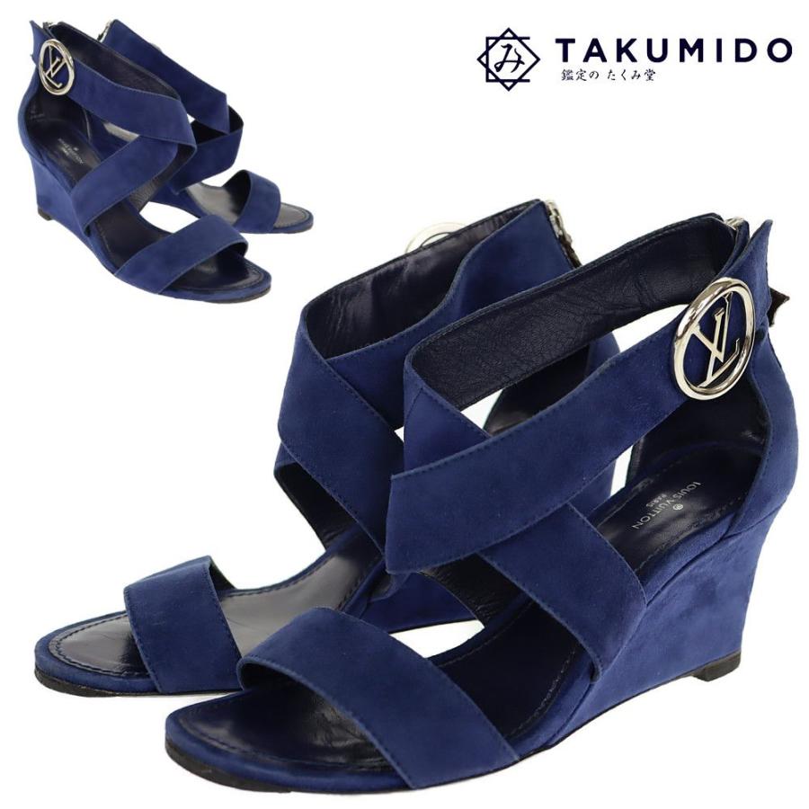 Louis Vuitton ウェッジソールサンダル37.5(日本サイズ24cm) Louis Vuitton ウェッジソールサンダル37.5(日本サイズ24cm)