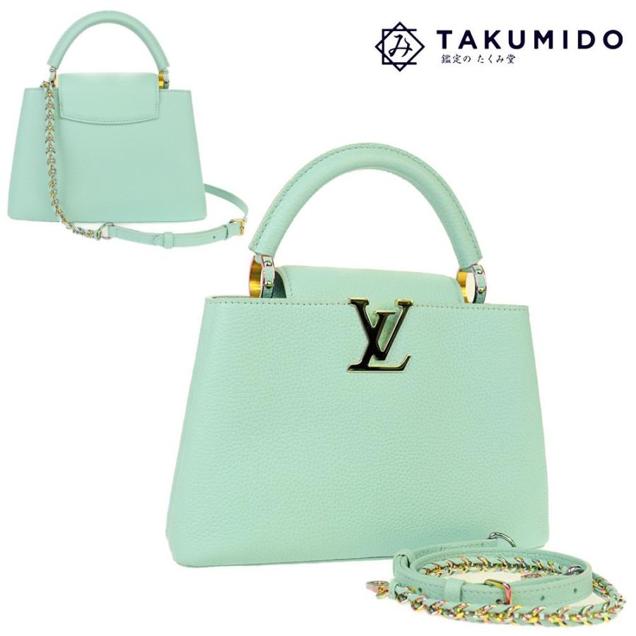 LOUIS VUITTON 未使用 代引き不可 ルイヴィトン 2WAYバッグ カプシーヌ  