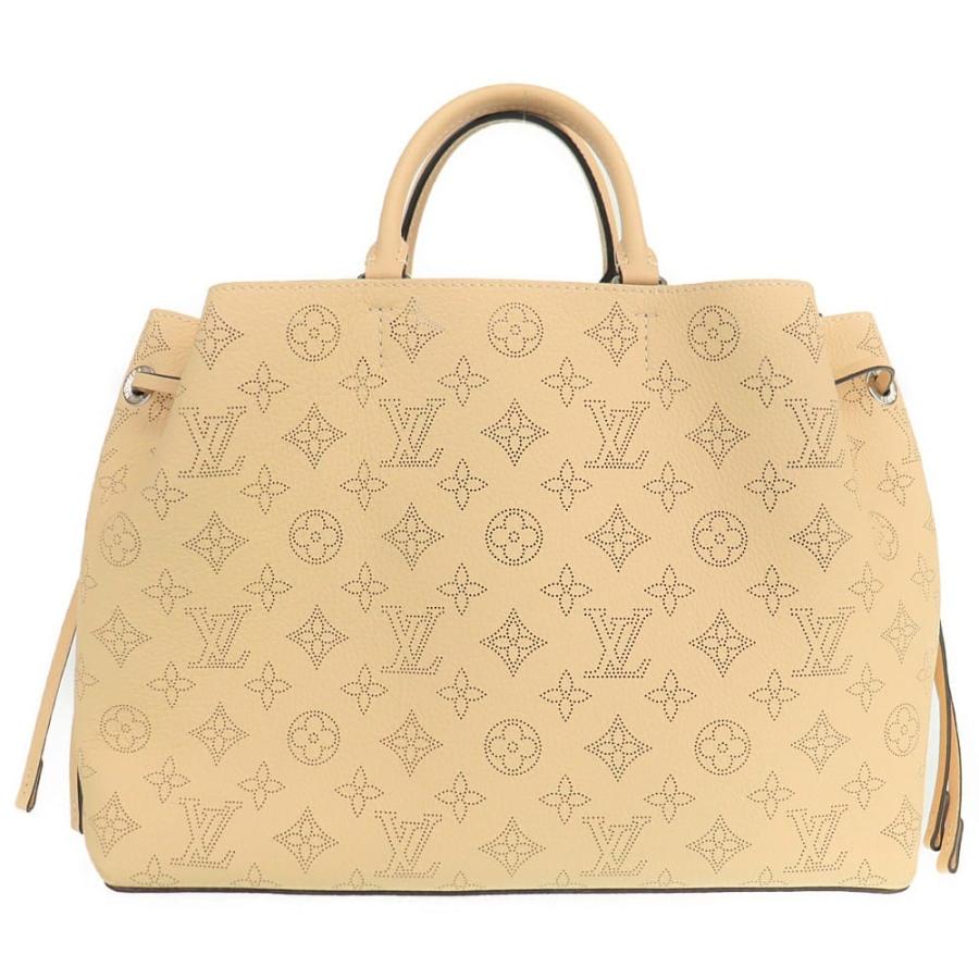 代引き不可 ルイヴィトン LOUIS VUITTON 2WAYバッグ ベラ トート M59203 モノグラム マヒナ クレーム レザー 275808｜brandland-bundai｜02