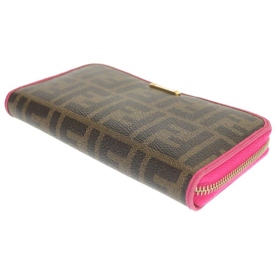 FENDI フェンディ ラウンドファスナー長財布 ズッカ柄 8M0299 FENDI フェンディ ラウンドファスナー長財布 ズッカ柄 8M0299