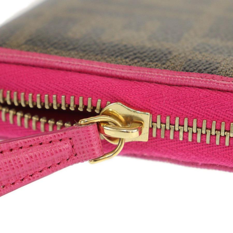 FENDI フェンディ ラウンドファスナー長財布 ズッカ柄 8M0299 FENDI フェンディ ラウンドファスナー長財布 ズッカ柄 8M0299