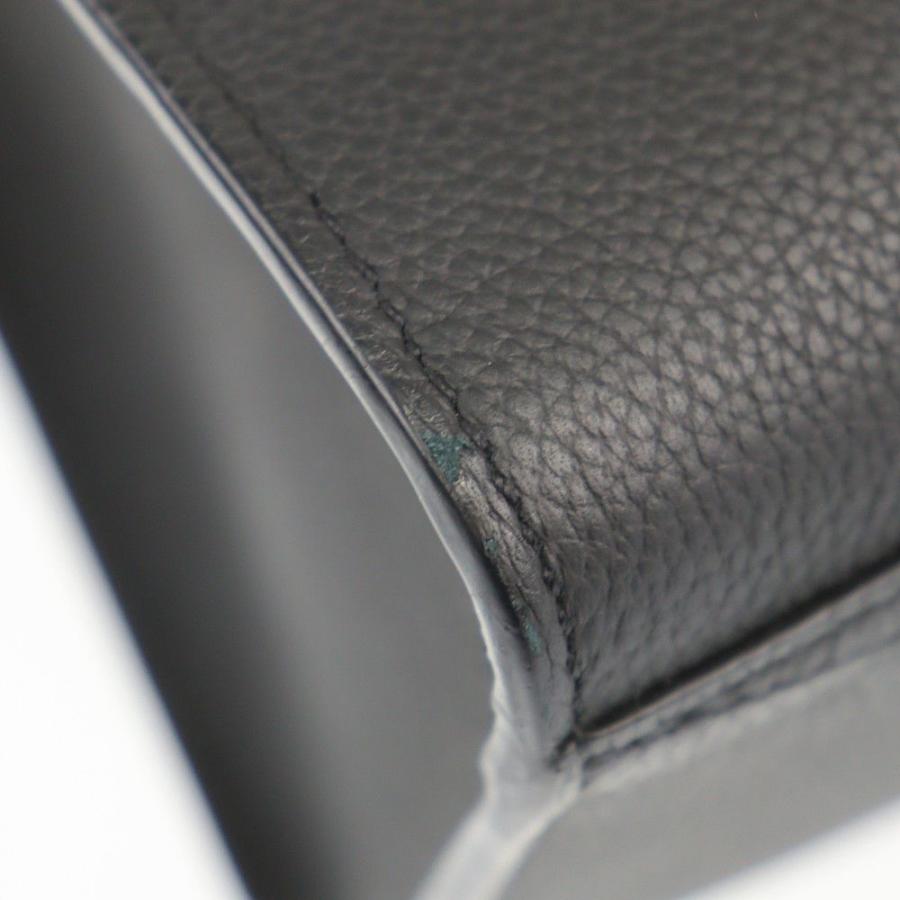 LOUIS VUITTON ショルダーバッグ LVアエログラム テイクオフ トート M57308 ブラック レザー 中古A 【ライム】 280690