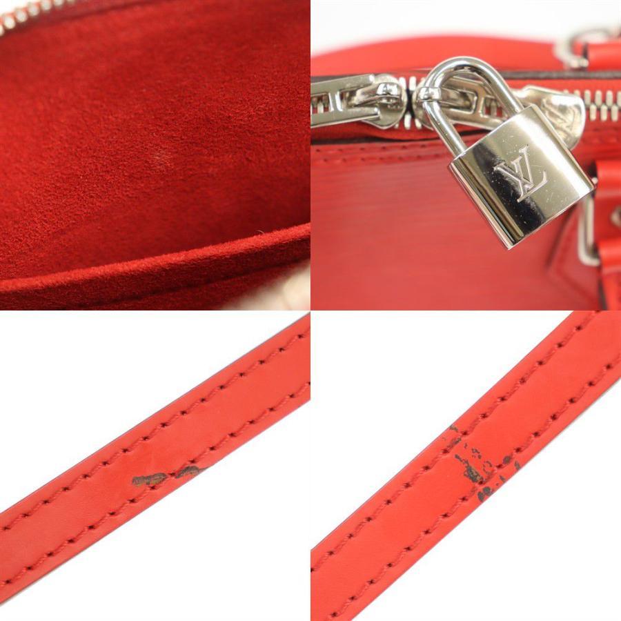 ルイヴィトン LOUIS VUITTON 2WAY ハンドバッグ アルマBB M41160 エピ コクリコ レザー 中古A 281419の画像