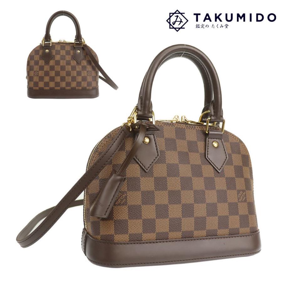 ルイヴィトンハンドバッグ ダミエエベヌアルマ BB N41221