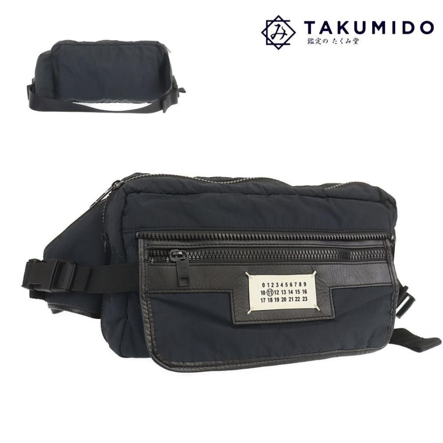 メゾンマルジェラ Maison Margiela ボディバッグ S55WB0016 ブラック