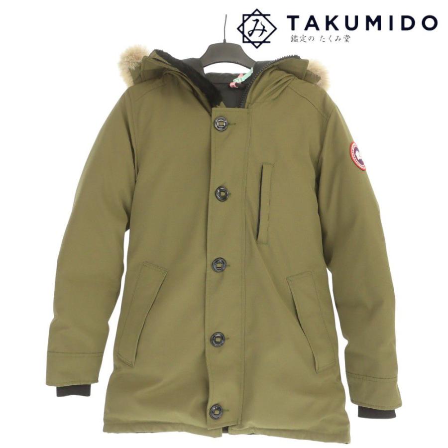 【送料無料】カナダグース ジャスパーパーカ Mカーキ CANADA GOOSE（カナダグース） ダウンジャケット ジャスパー パーカ