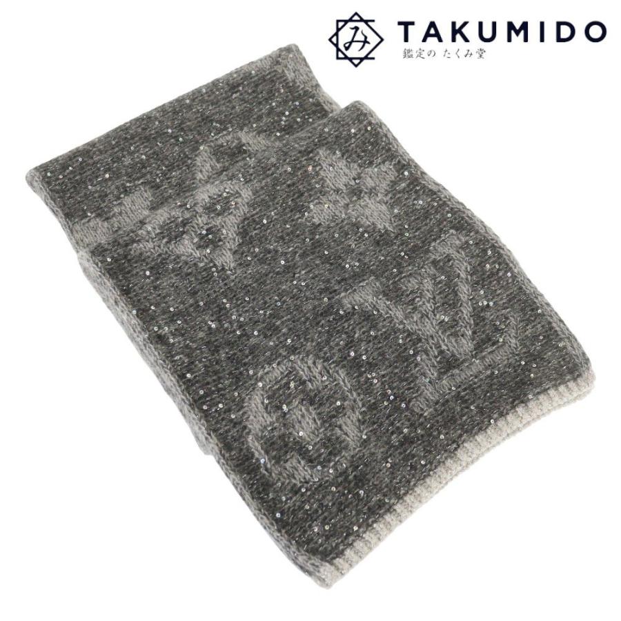 LOUIS VUITTON（ルイ・ヴィトン） マフラー エシャルプ スパンコール