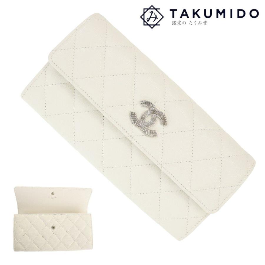 CHANEL（シャネル） 未使用 二つ折り長財布 ロングフラップウォレット 