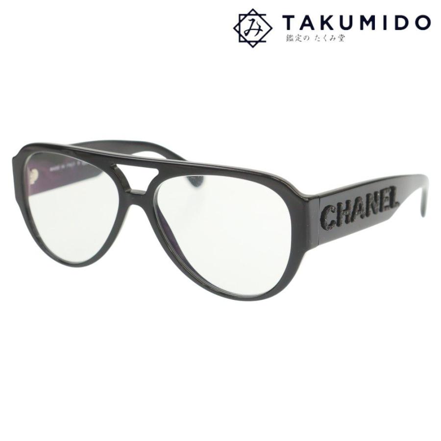 CHANEL（シャネル） 眼鏡フレーム ラインストーン 3397-B 度なし