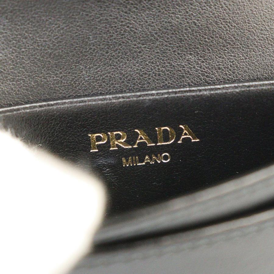PRADA（プラダ） カードケース 名刺入れ トライアングル ブラック