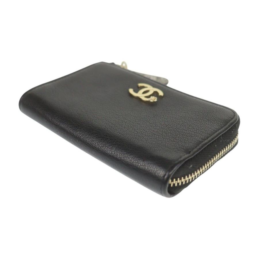CHANEL（シャネル） コインケース ココマーク キーリング付き ブラック