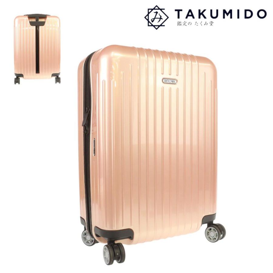 リモワ スーツケース サルサ エアー 820 90 15 4輪 中古 ピンク系 RIMOWA 【中古】 | TSAロック搭載 キャリーバッグ トラベル 旅行 バック カバン ユニセックス ファッション ブランド ABランク リモワ RIMOWA スーツケース サルサ エアー 820 90 15 4輪 ピンク系