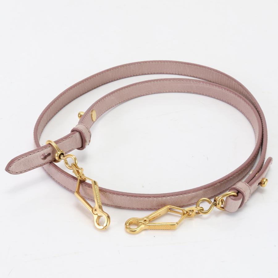 美品 ミュウミュウ ショルダーストラップ バッグ 用 美品 ミュウミュウ ショルダーストラップ バッグ 用