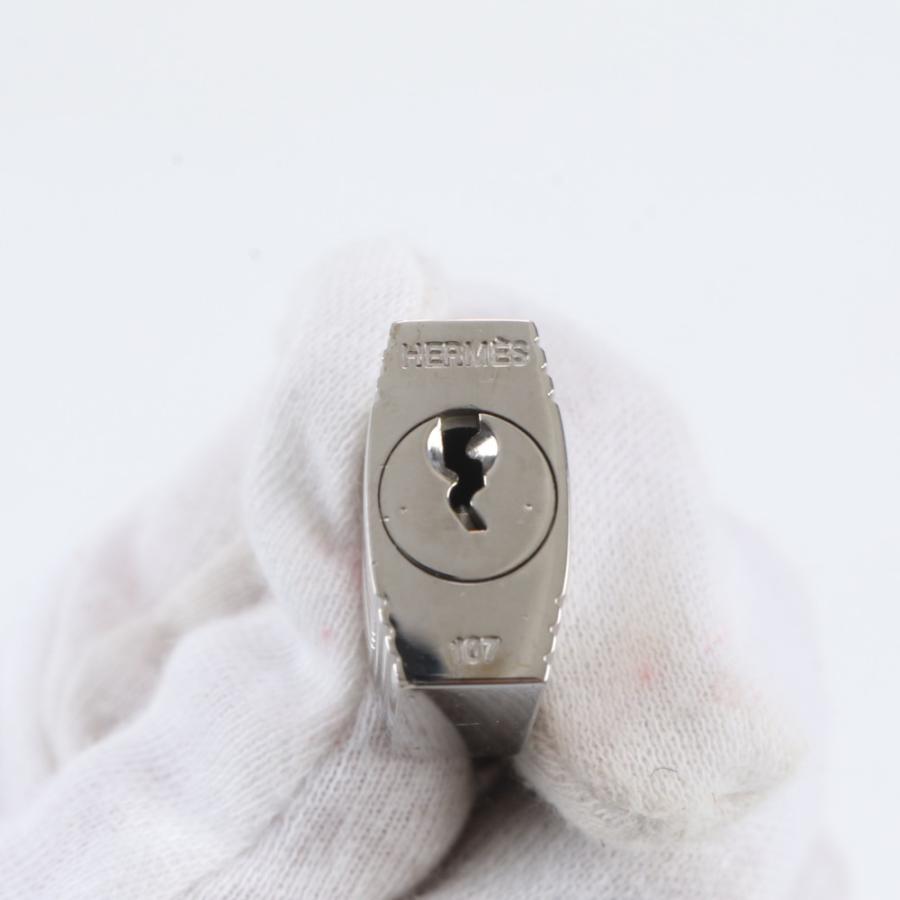 HERMES エルメス カデナ 南京錠 キー カギ シルバー 107番 エルメス カデナ 107番 キー 鍵 シルバー パドロック 南京錠 バッグ
