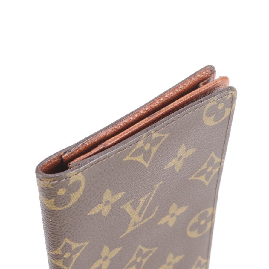 美品 ルイヴィトン モノグラム ポルト カルト クレディ M60825 レザー