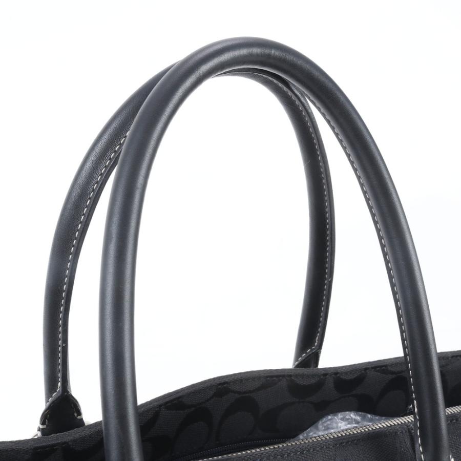 美品 コーチ シグネチャー 6088 レザー トート バッグ ショルダー 
