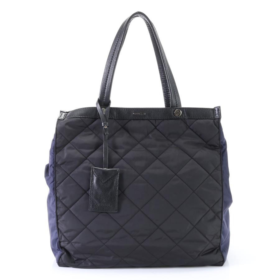 極美品 モンクレール ホログラムシール付 キルティング ナイロン  