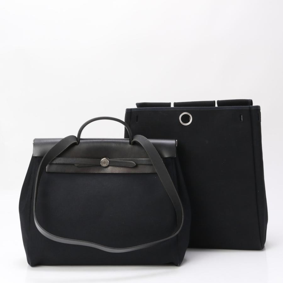 美品 エルメス □D 刻印 エールバッグ MM レザー 2WAY ショルダー  