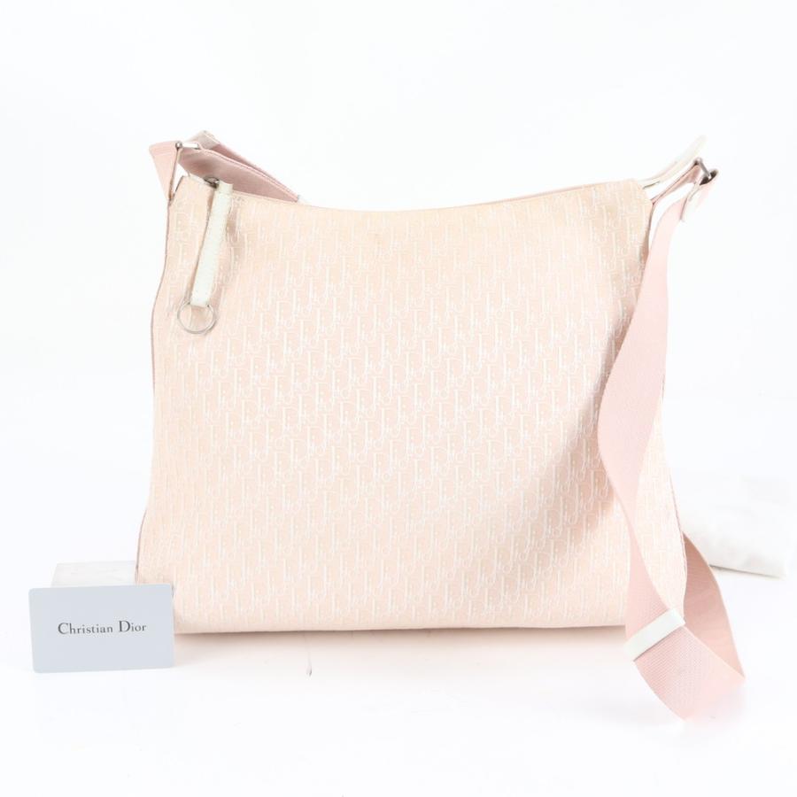 クリスチャン ディオール ショルダーバッグ ピンク トロッター 楽天