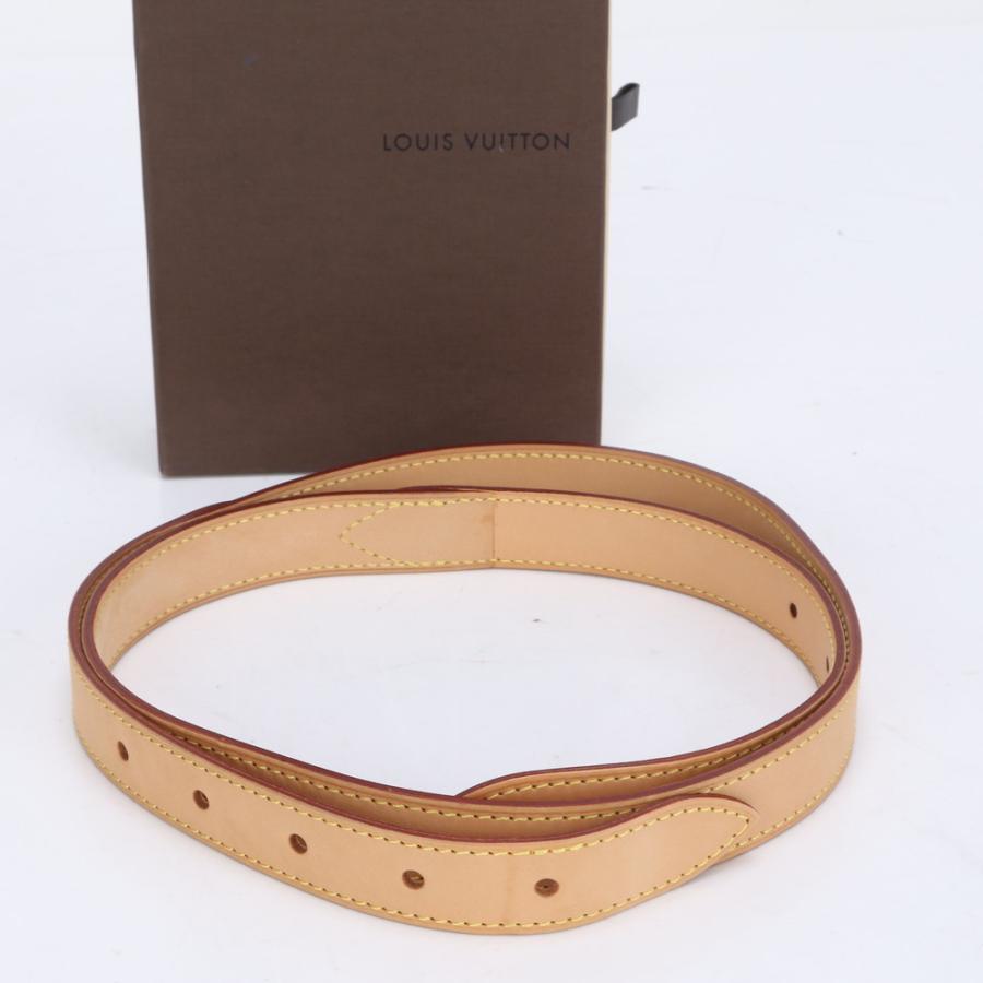 極美品 ルイヴィトン ヌメ革 レザー ショルダー ストラップ 斜め掛け  