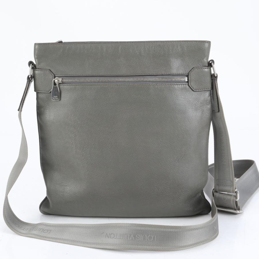 極美品 ルイヴィトン タイガ サシャ M32630 レザー ショルダーバッグ 
