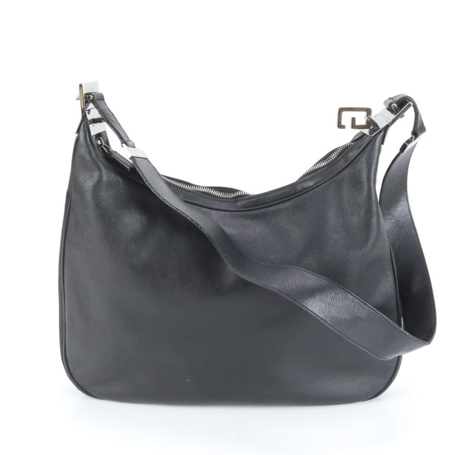 美品 グッチ 001 3341 レザー ショルダーバッグ 肩掛け ワンショルダー