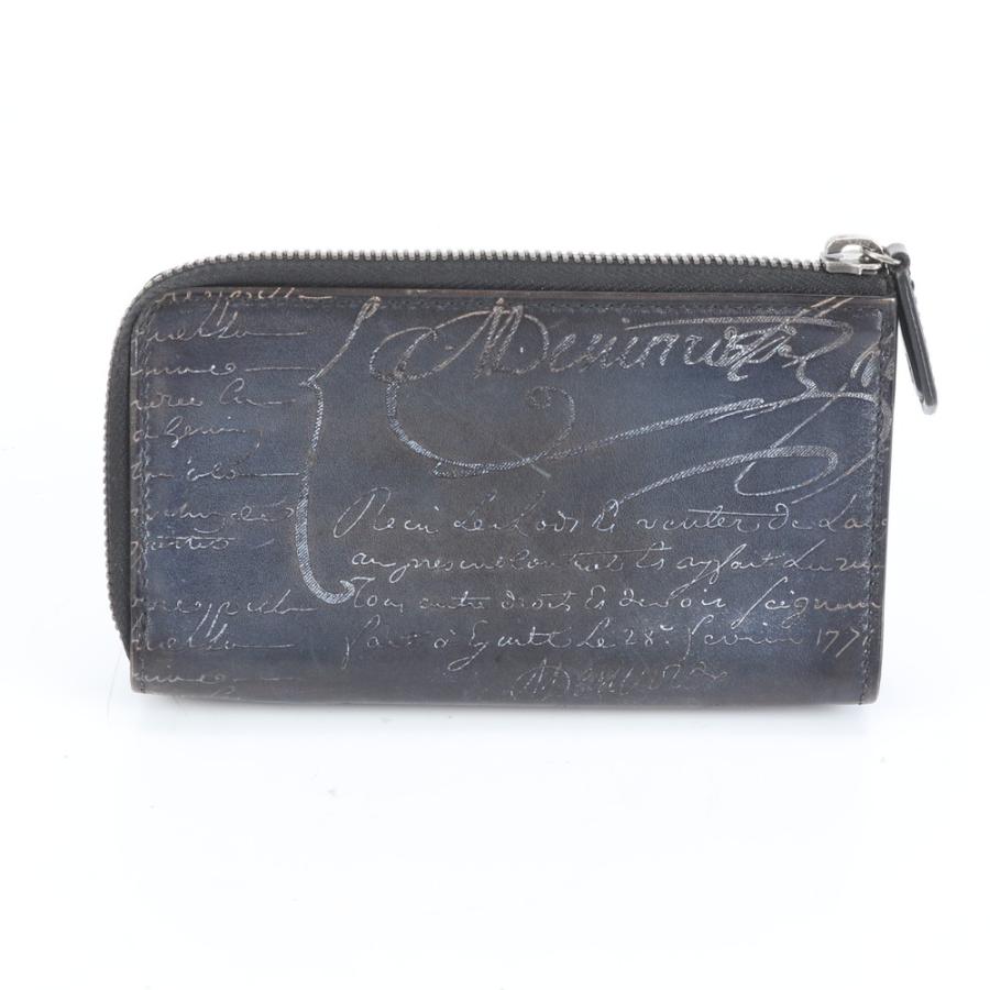 極美品 ベルルッティ カリグラフィ レザー シルバー パティーヌ IPE