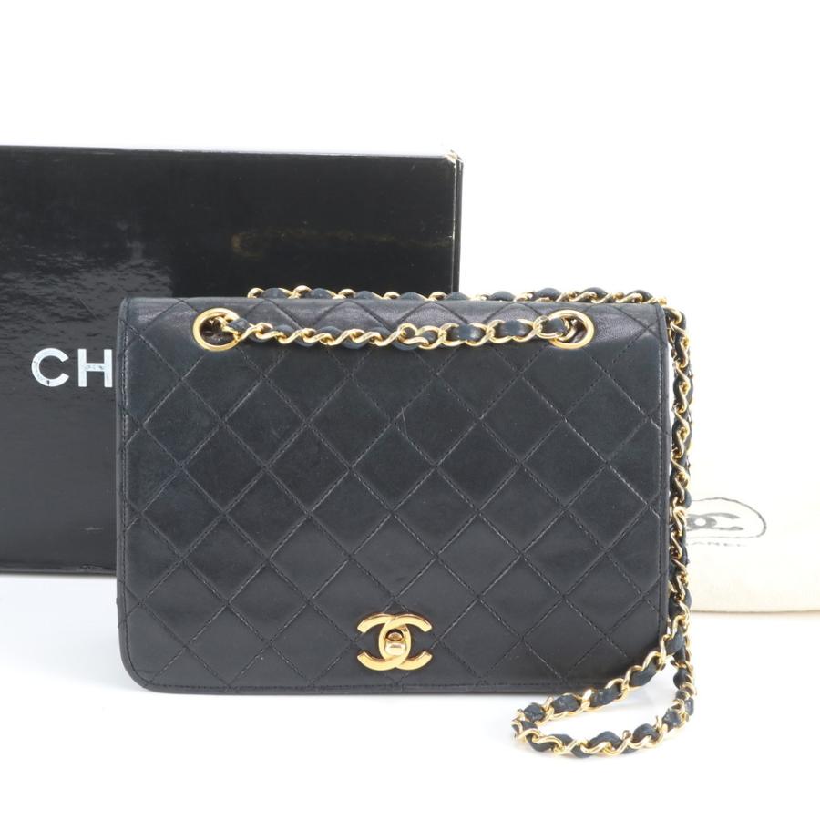 美品 玉川高島屋S.C店 シャネル シリアルシール付 マトラッセ ラム