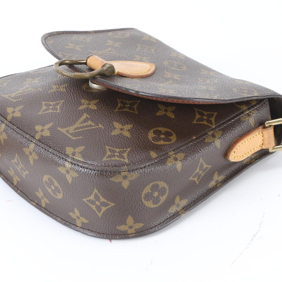 美品 ルイヴィトン モノグラム サンクルー MM M51243 レザー 