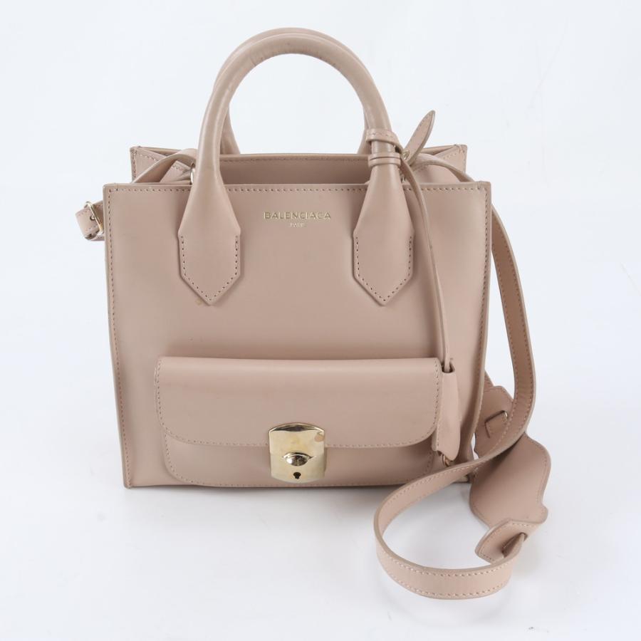 美品 バレンシアガ パドロック ミニ オールアフタヌーン レザー 2WAY 