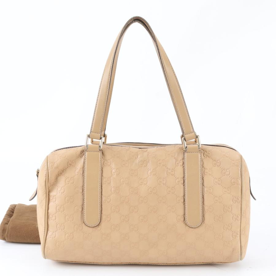 美品 グッチ グッチシマ 257288 レザー トート バッグ 肩掛け 