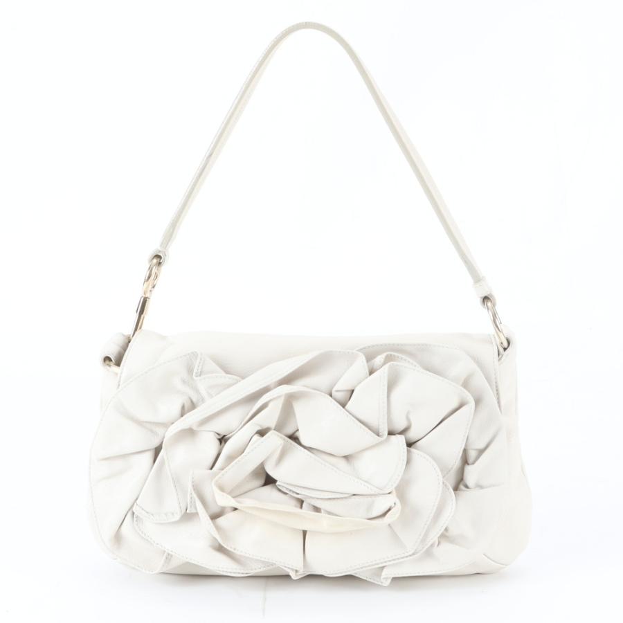 美品 イヴサンローランリヴゴーシュ YSL ナジャ レザー ショルダー 