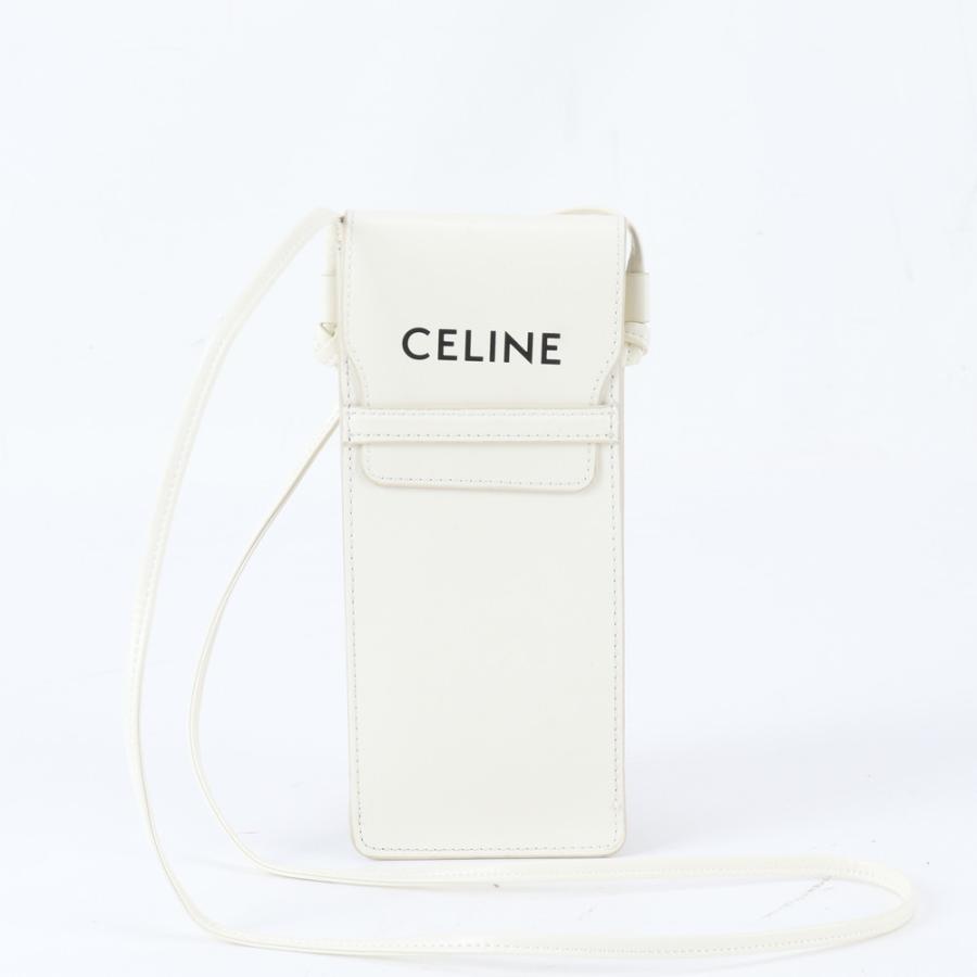 美品 セリーヌ サングラス ケース レザー ショルダーバッグ 斜め掛け 