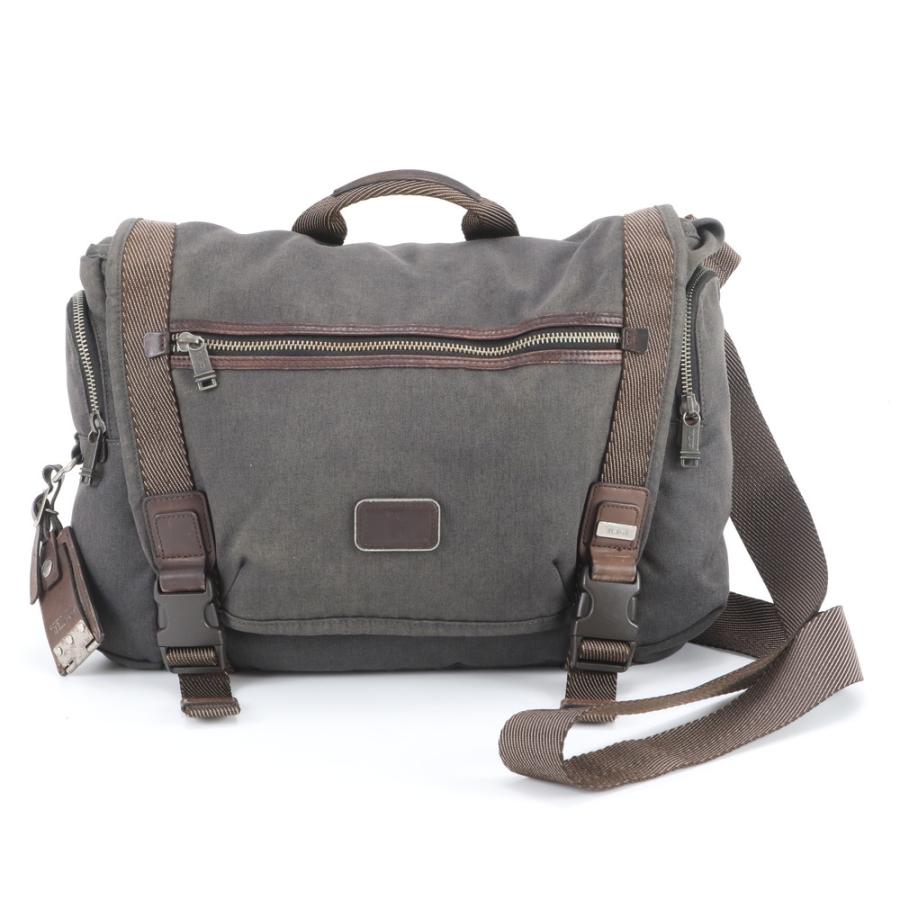 TUMI トゥミ トレーサータグ付 レザー 2WAY ビジネス バッグ 斜め掛け 