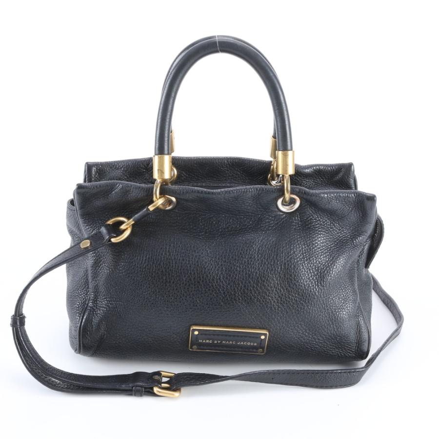 極美品 マークジェイコブス レザー 2WAY ショルダーバッグ 斜め掛け 