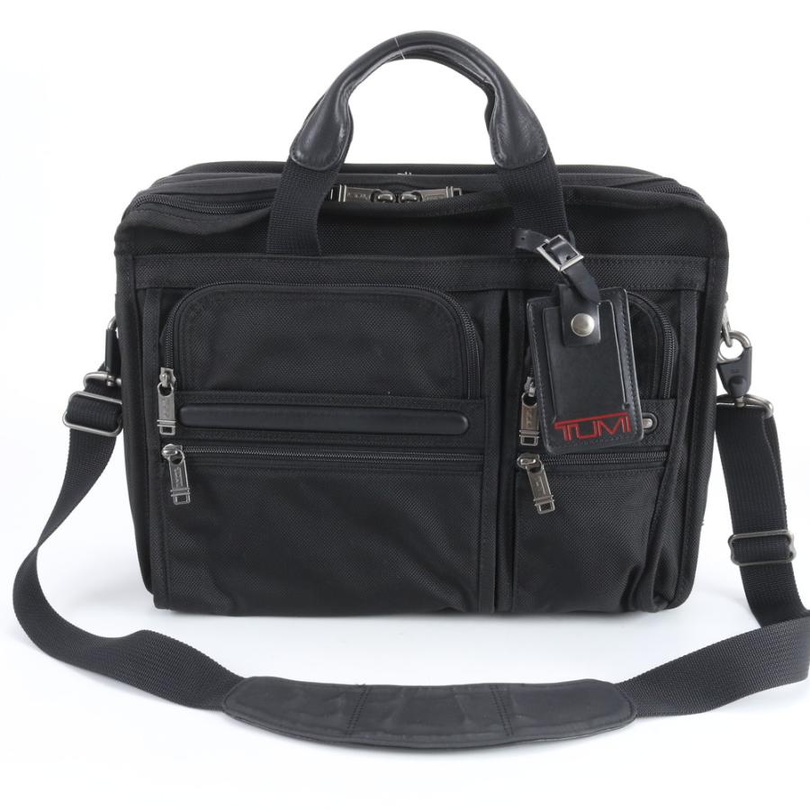 美品 TUMI トゥミ トレーサータグ付 26141D4 レザー 2WAY ビジネス 