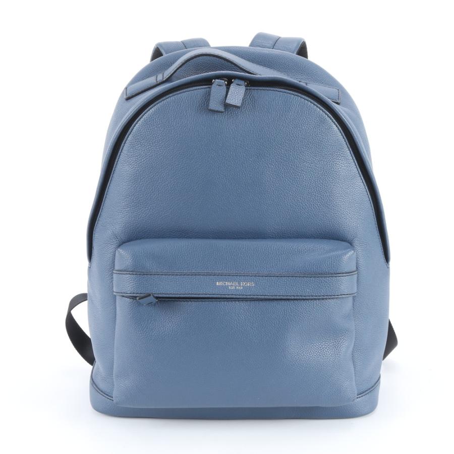 美品 マイケルコース レザー リュックサック バックパック ショルダー バッグ 本革 ネイビー 紺 ブランド A4 メンズ RNM DV13-3 美品 マイケルコース レザー リュックサック バックパック ショルダー