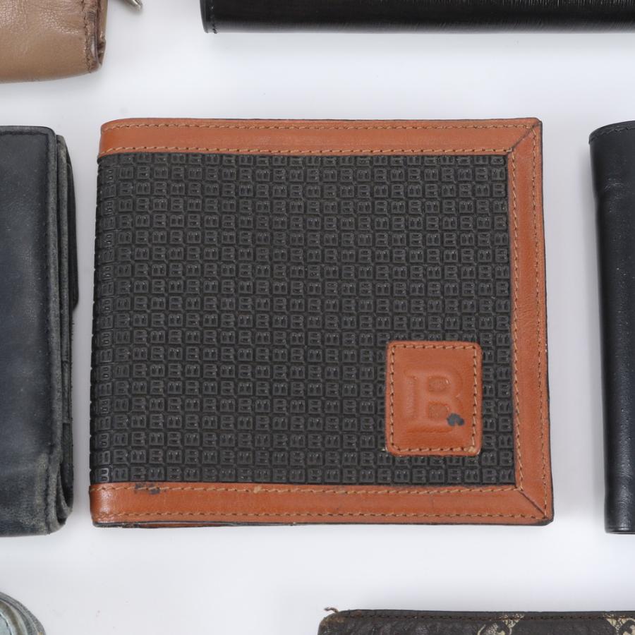 まとめ 7点 セット ロエベ ミュウミュウ ダンヒル グッチ 等 レザー 二つ折り 財布 ラウンドファスナー メンズ RNM EK13-7 まとめ 7点 セット ロエベ ミュウミュウ ダンヒル グッチ 等 レザー 二