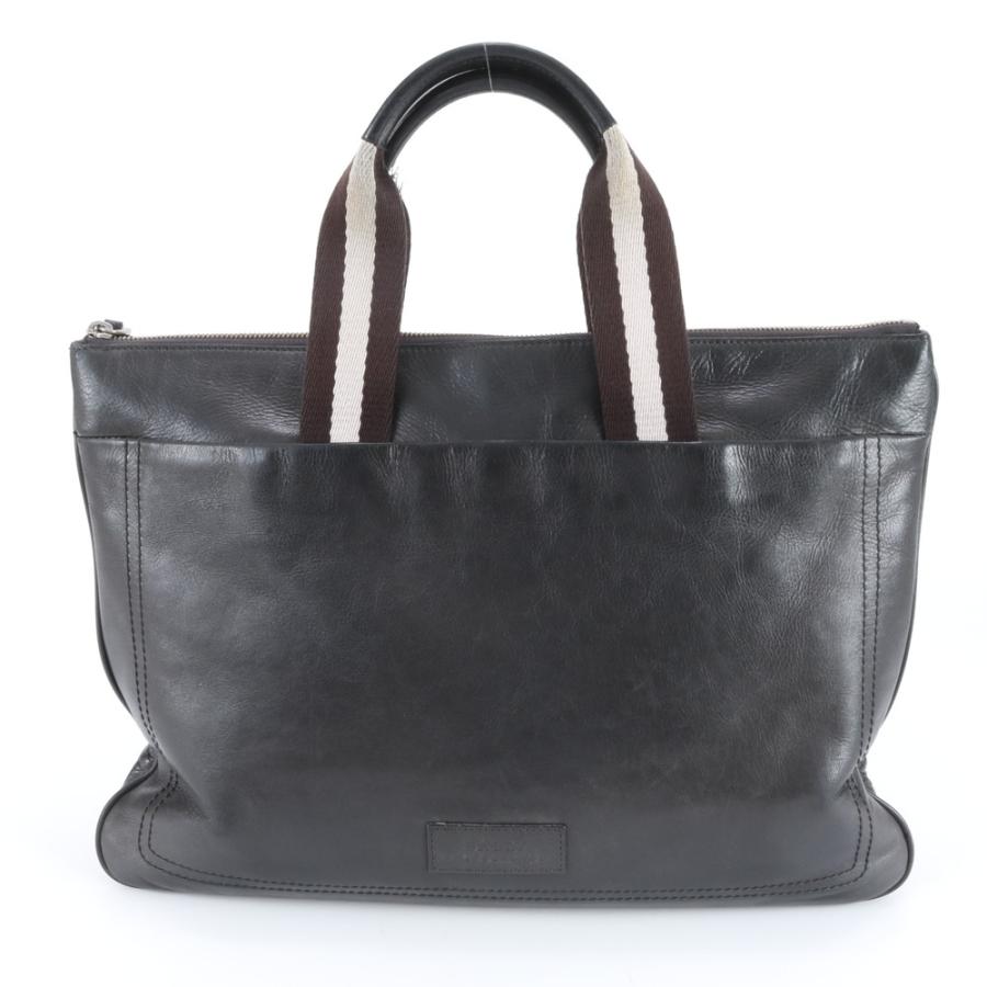 【美品】BALLY　トートバッグ 美品 バリー レザー トート バッグ ショルダー ビジネス 通勤 書類鞄