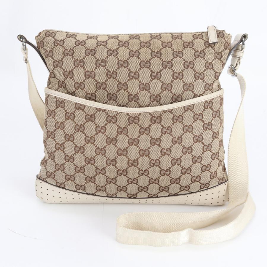 グッチ GG クリスタル 145857 レザー ショルダーバッグ 斜め掛け クロスボディ ブラック 黒 レディース RWE DW15-9 GUCCI - グッチ GG クリスタル 145857 レザー ショルダーバッグ 斜め
