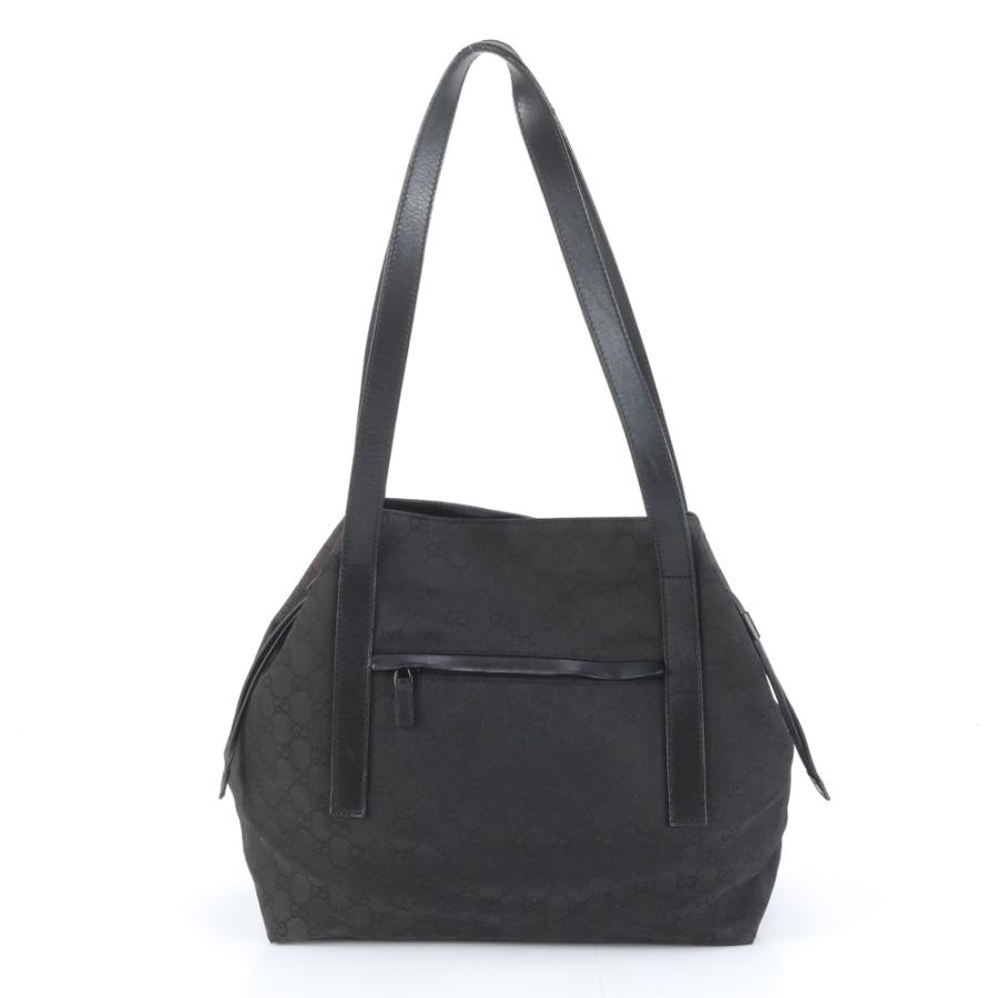 美品 グッチ GGキャンバス 019 0493 レザー トート バッグ 肩掛け