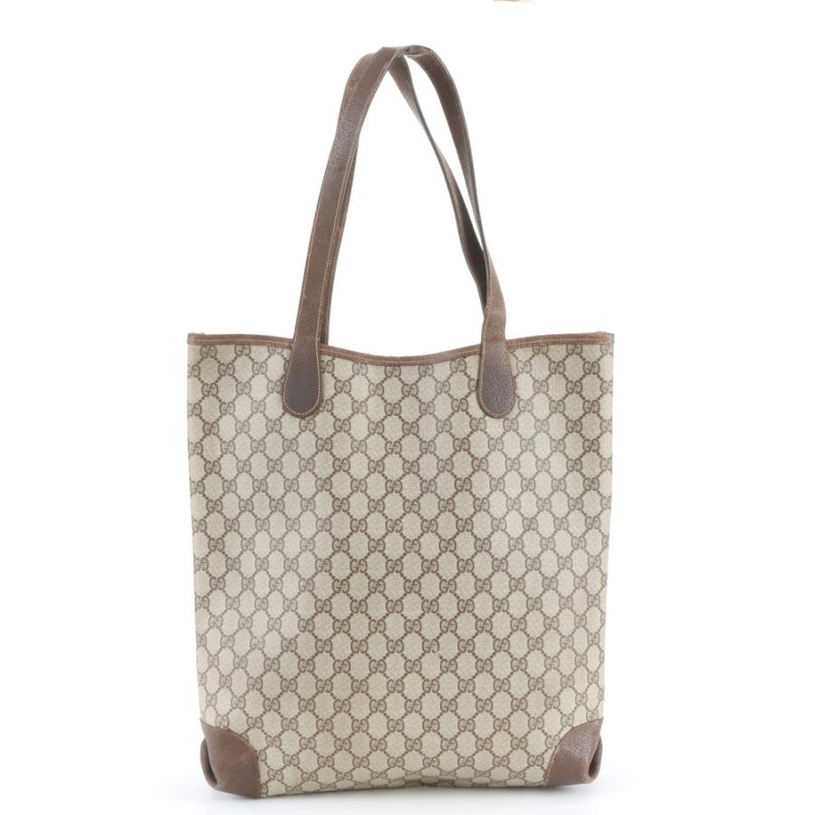GUCCI GGキャンバス トート バッグ ショルダー ビジネス 通勤 書類鞄